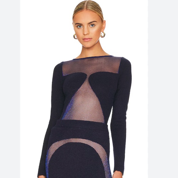 cult gaia Tops - Cult Gaia Fable Knit Top Aspen